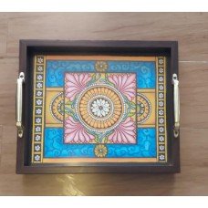 Kerala Mural Tray 1
